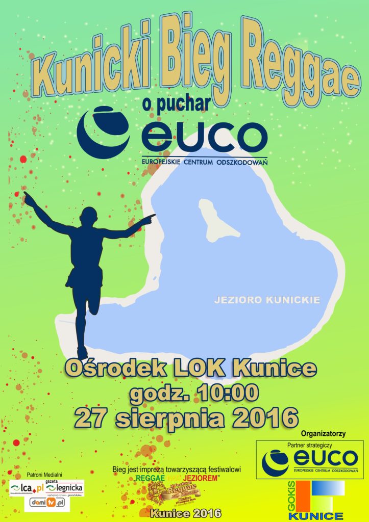 Kunicki Bieg Reggae Plakat 3