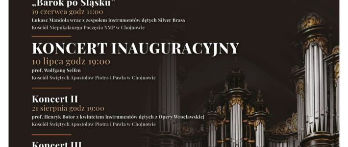 Międzynarodowy Festiwal Letnich Koncertów Organowych w Powiecie Legnickim